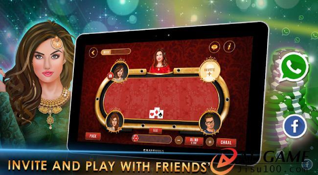 Dự đoán bài đối thủ trong bài Teen Patti