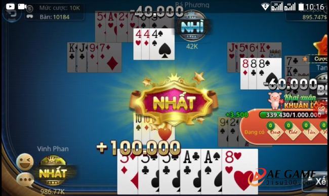 Kinh nghiệm đánh bài Tiến lên miền Nam dễ thắng đậm nhất